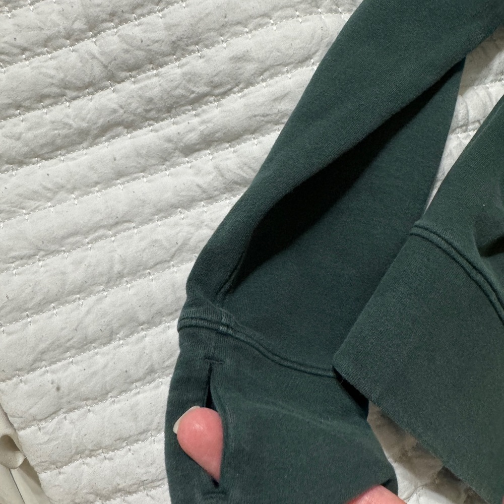 Lululemon Go forward pullover olive green - Picture 7 of 12